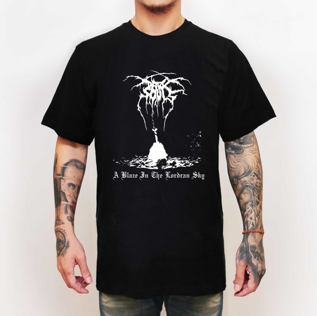 Dark Souls Crossover Darkthrone Black T-Shirt – Metal & Rock T-shirts ...