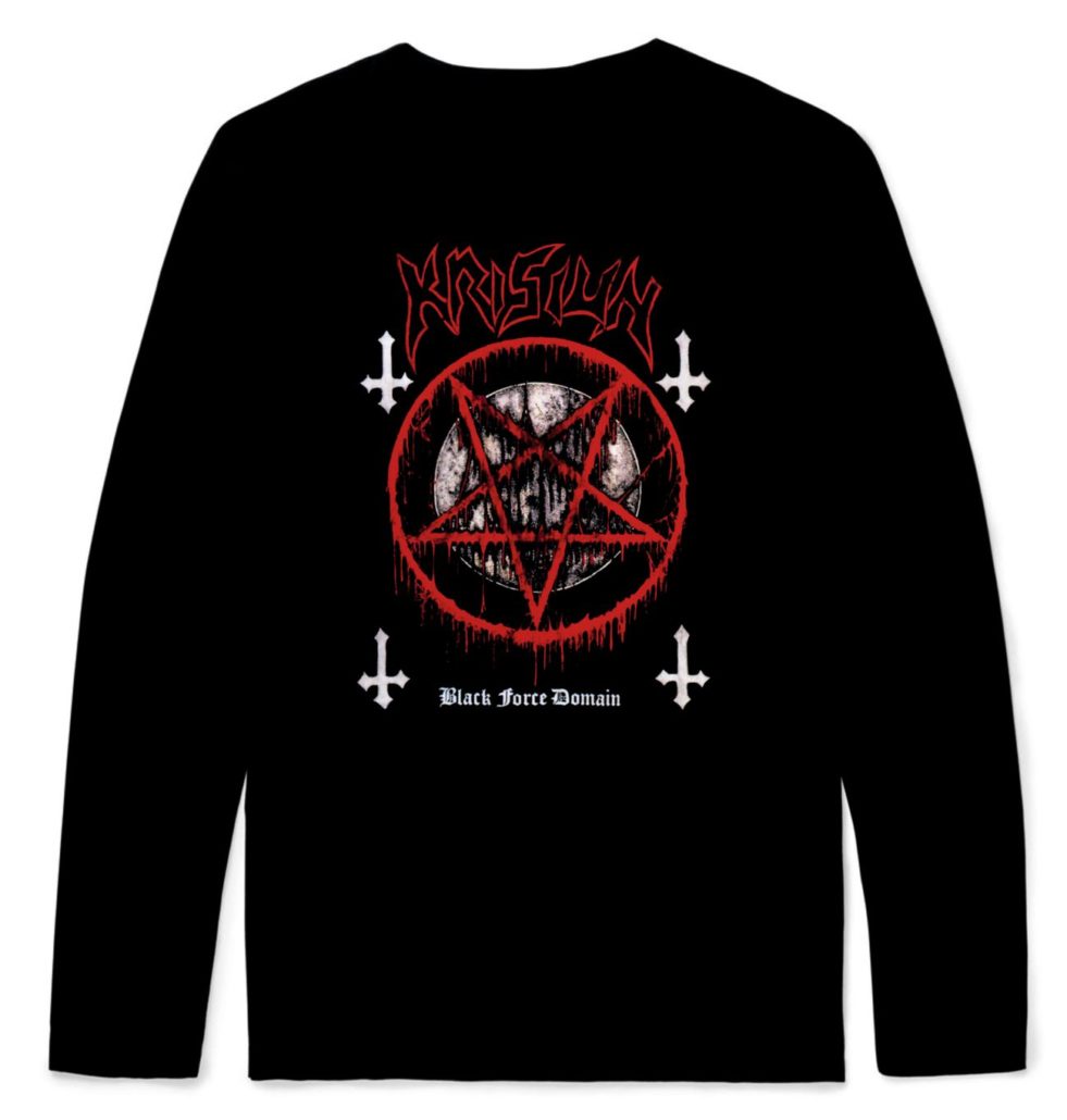 Krisiun Black Force Domain Longsleeve T-Shirt – Metal & Rock T-shirts ...