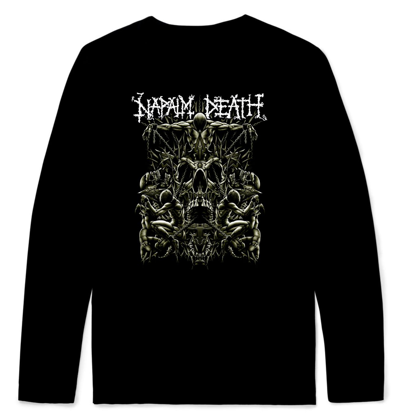 Napalm Death Longsleeve T-Shirt – Metal & Rock T-shirts and Accessories