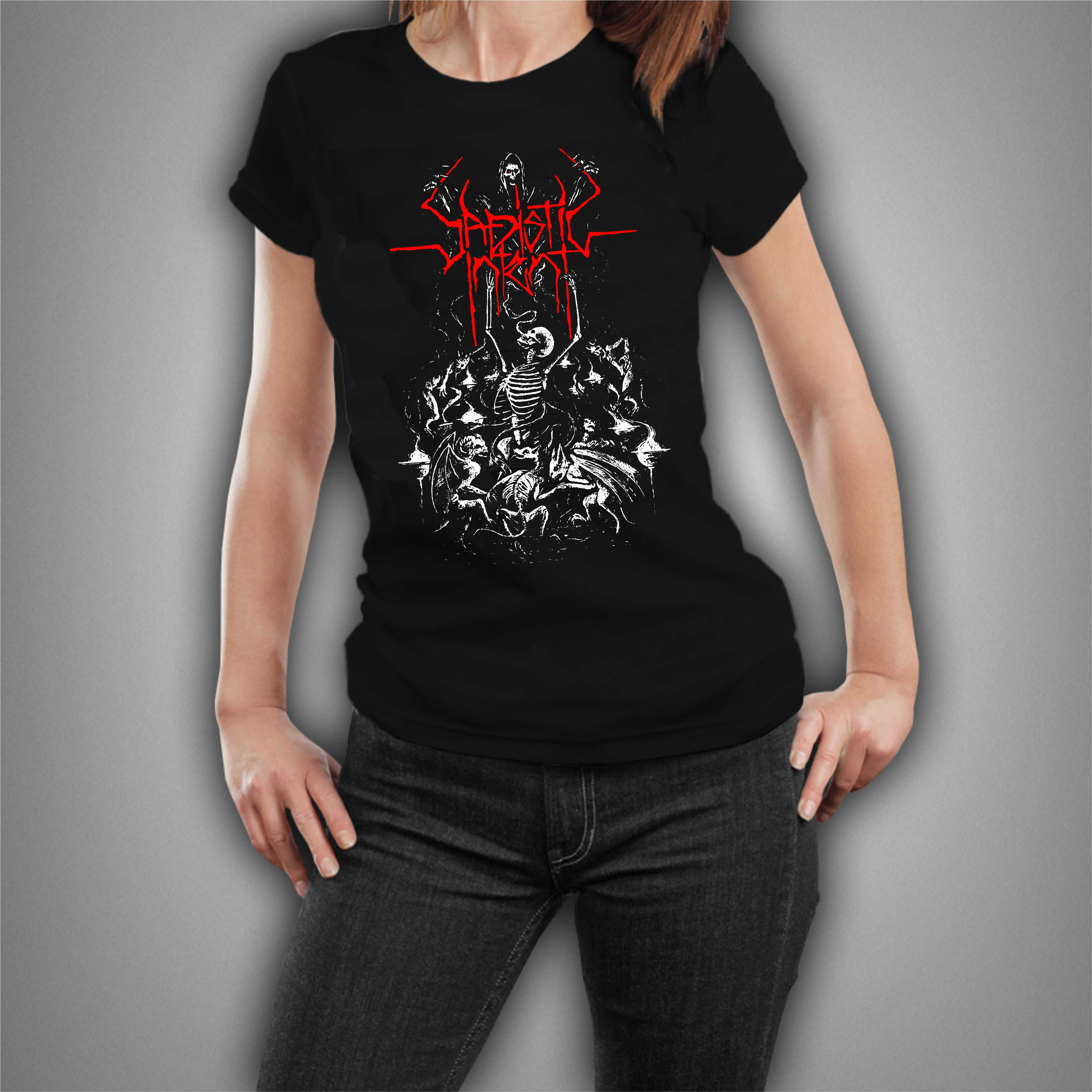 Sadistic Intent Girlie T-Shirt – Metal & Rock T-shirts and Accessories