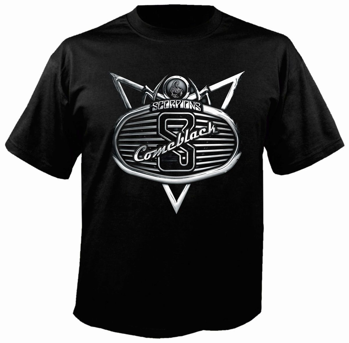 Scorpions Comeblack T-Shirt – Metal & Rock T-shirts and Accessories