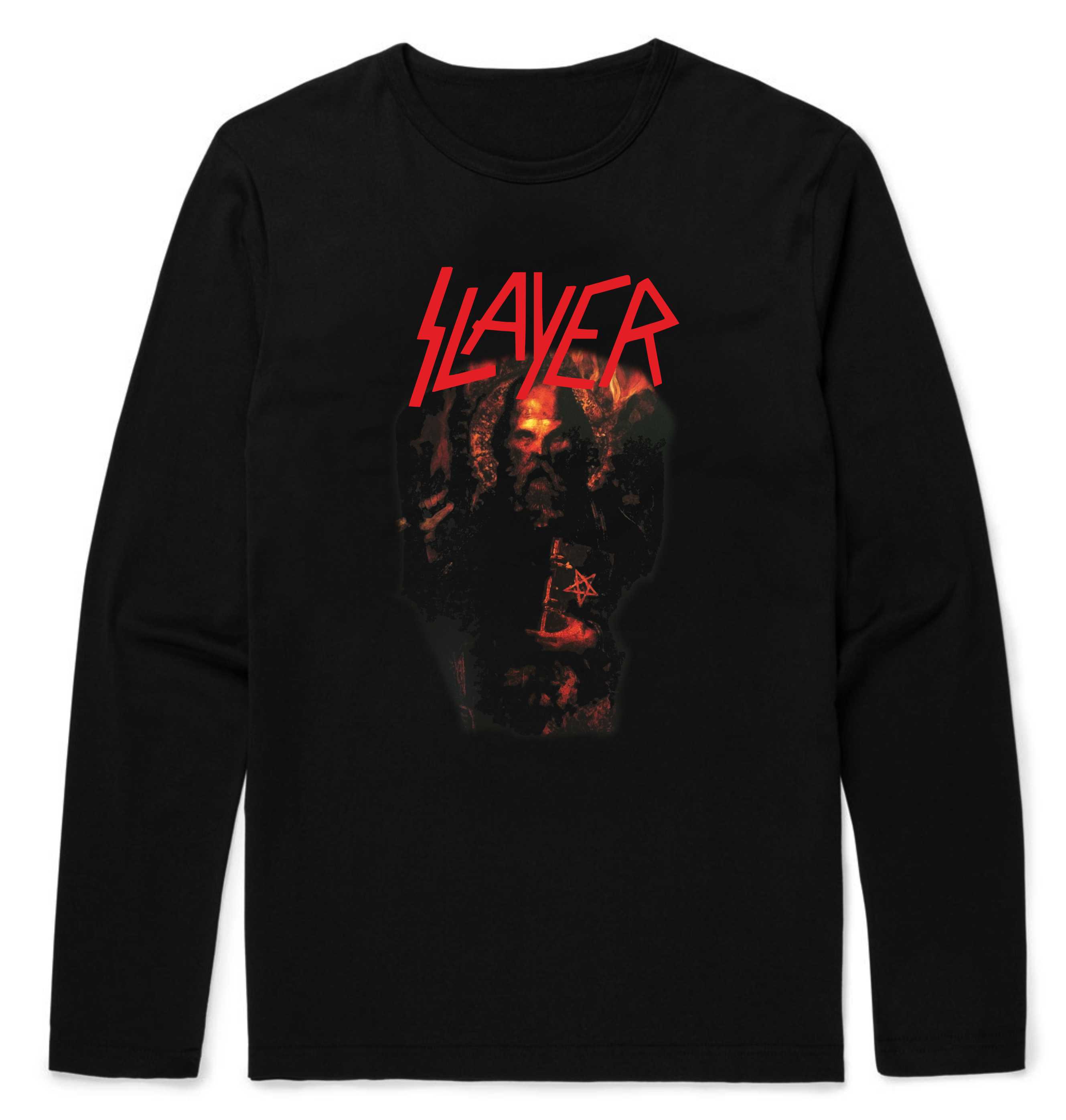 Slayer Priest Longsleeve T-Shirt – Metal & Rock T-shirts and Accessories