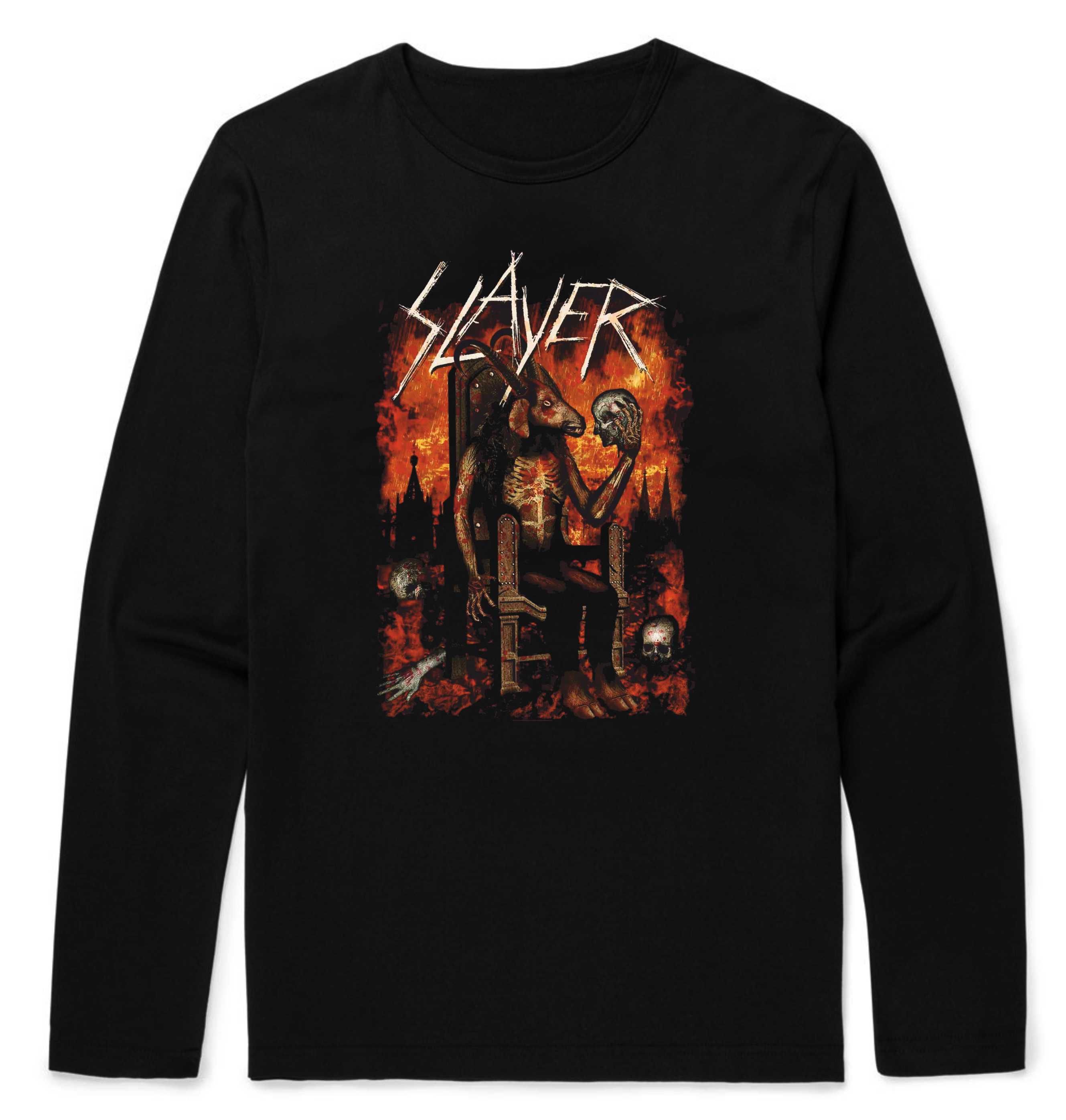 Slayer Reign In Blood Longsleeve T-Shirt – Metal & Rock T-shirts and ...