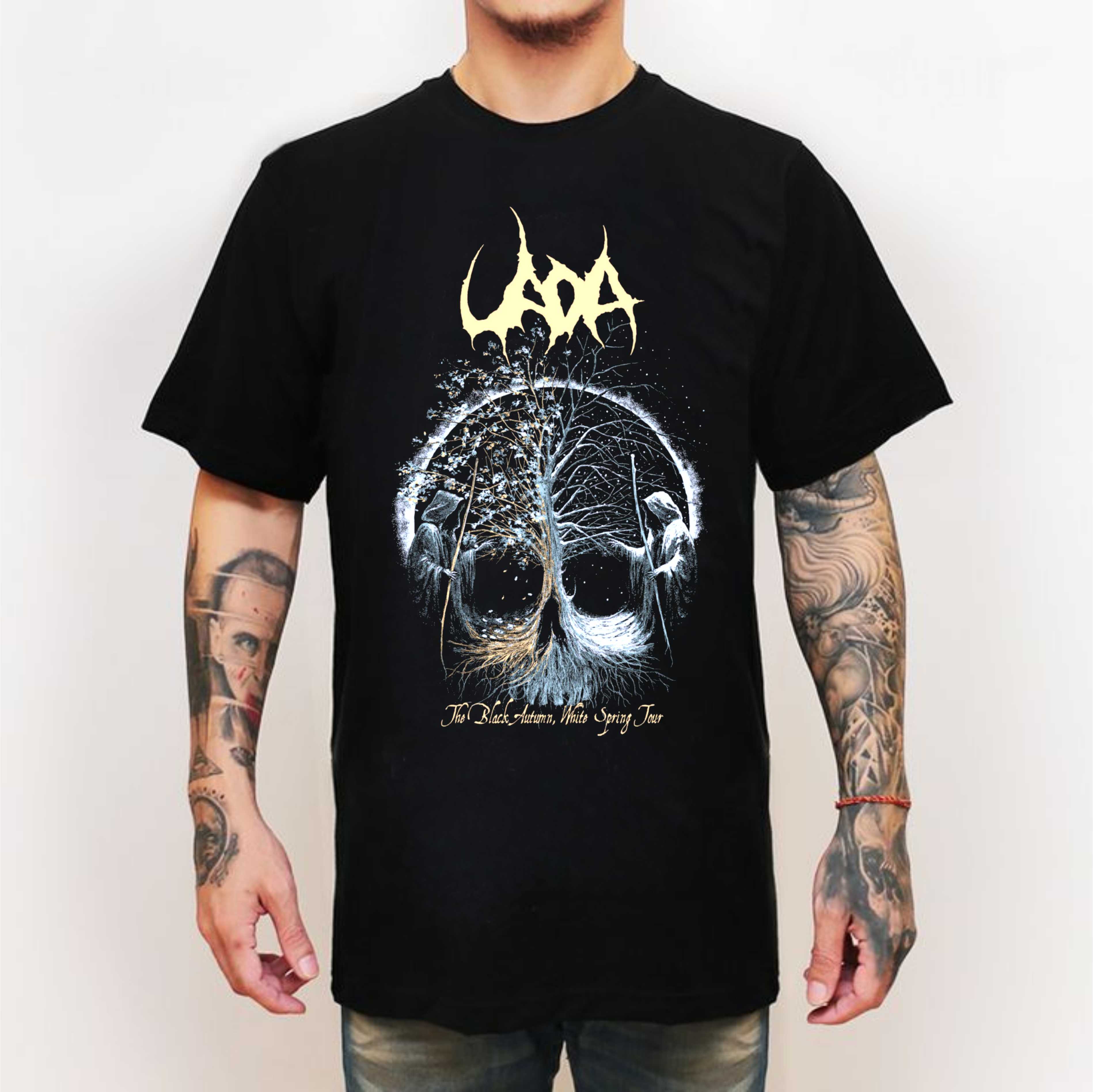 Uada The Black Autumn Tour Black T-Shirt – Metal & Rock T-shirts and ...