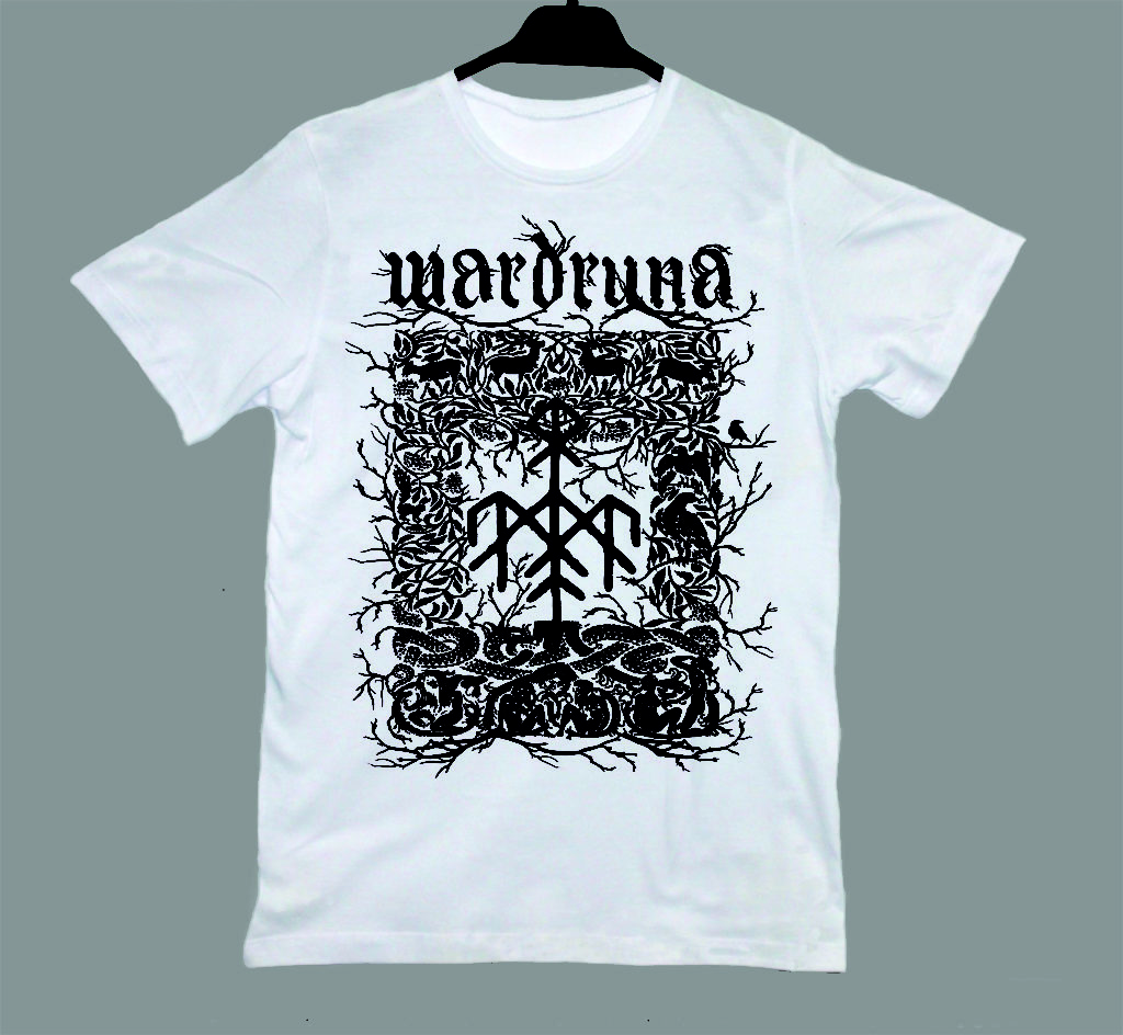 Wardruna White T-Shirt – Metal & Rock T-shirts and Accessories